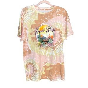 Desert Days Festival Tie Dye Graphic T-shirt M Medium